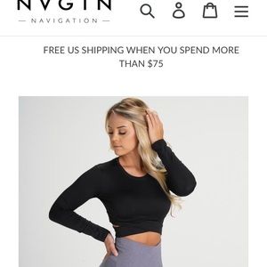 NVGTN sold out athletic top